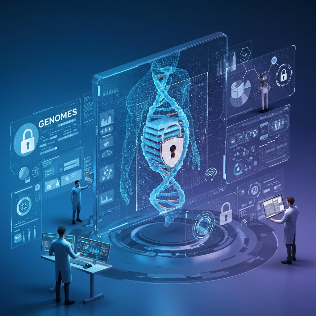 GENOME 광고 솔루션 보안 절차를 적용해 안전한 온카스터디 블로그 운영 체계를 구축한 구조 다이어그램