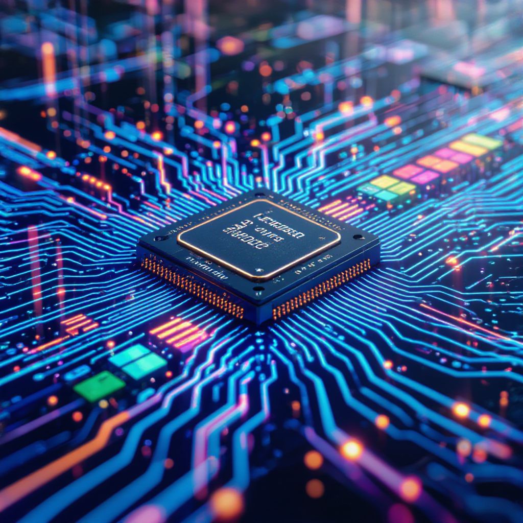 트래픽 분석 모니터링 센터 – 청록색 파형 그래프와 주황색 경고 표시가 조합된 다중 화면 기반의 네트워크 트래픽 대시보드